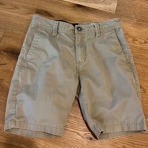 Volcom khaki shorts